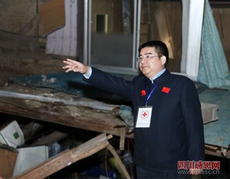陈光标在日本地震灾区展开救援